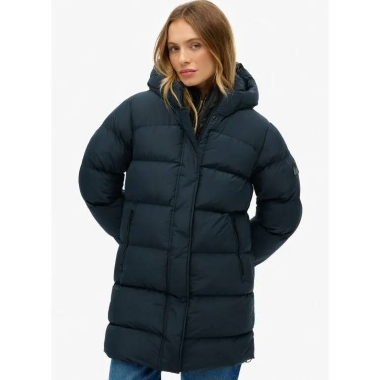 SuperdryHooded Sports Puffer Mid Jkt - Doudoune femme