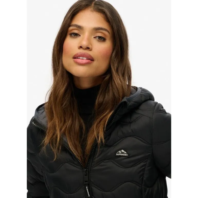 SuperdryHood Fuji Lite Wave Padded Jkt - Doudoune femme