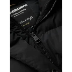 SuperdryLongline Hooded Puffer Jacket - Doudoune femme