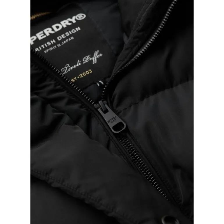 SuperdryLongline Hooded Puffer Jacket - Doudoune femme