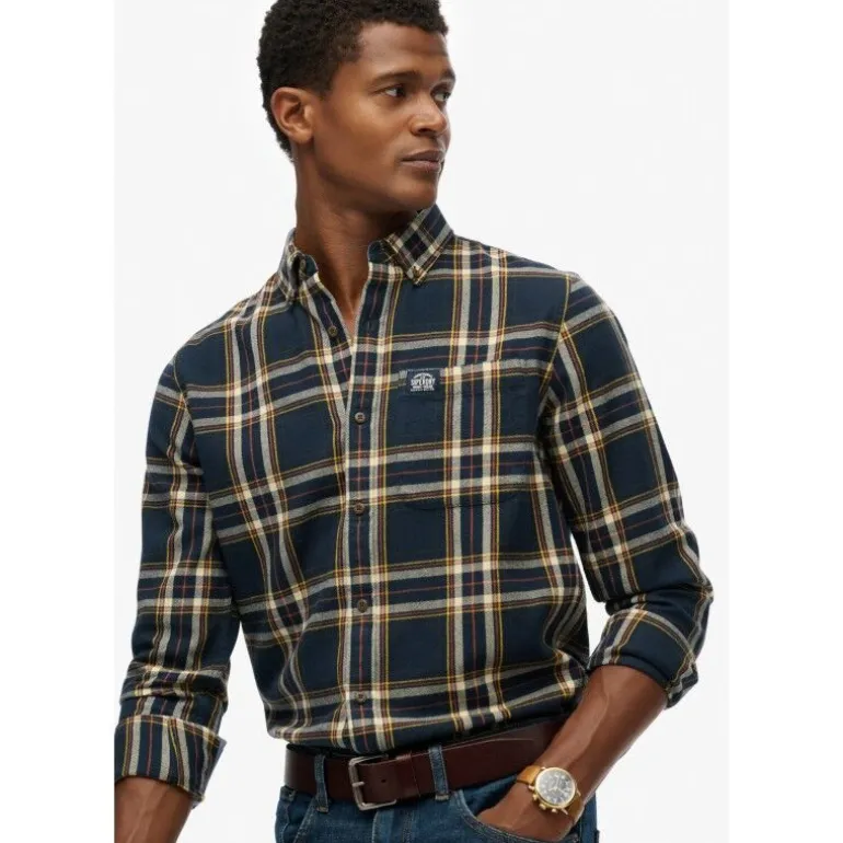 SuperdryL/S Cotton Lumberjack Shirt - Chemise homme