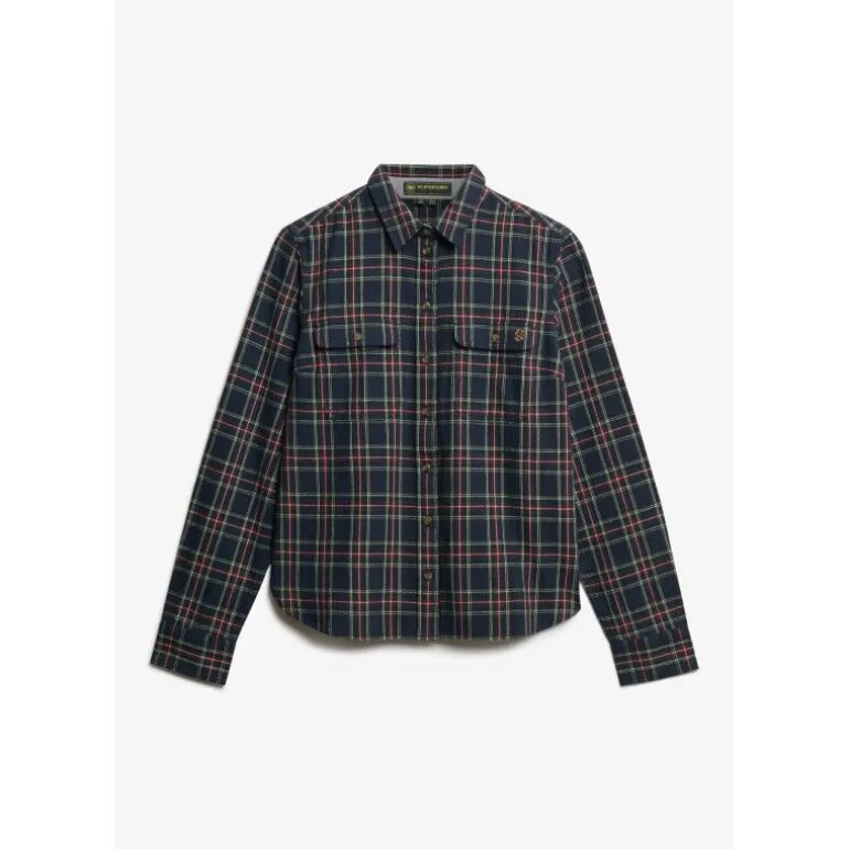SuperdryLumberjack Check Flannel Shirt - Chemise femme