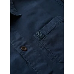 SuperdryMerchant Linen-Blend Overshirt - Chemise homme