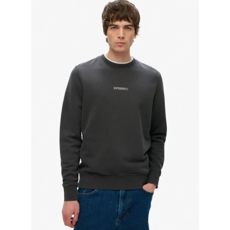 SuperdryMicro Logo Crew - Sweatshirt homme
