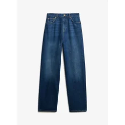 SuperdryOrganic Cotton High Rise Wide Leg - Pantalon femme