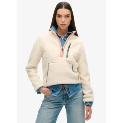 SuperdryOutdoor Half Zip Fleece - Polaire femme