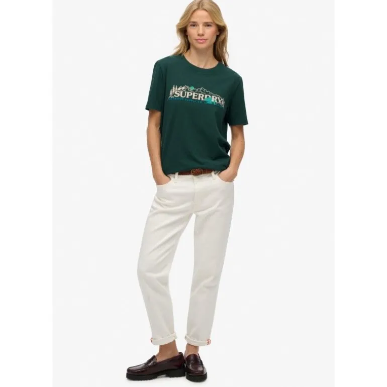 SuperdryOutdoor Supply Co Relaxed Tee - T-shirt femme