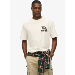 SuperdryRecord Label Oversized Tee - T-shirt homme