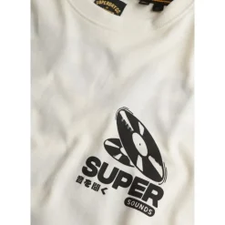 SuperdryRecord Label Oversized Tee - T-shirt homme