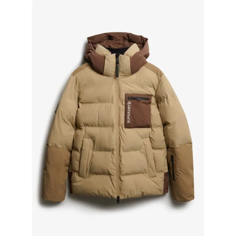 SuperdrySki Sports Padded Block Jacket - Veste ski homme