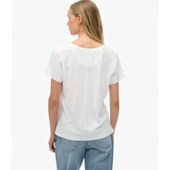 SuperdryStudios Slub Emb Vee Tee - T-shirt femme