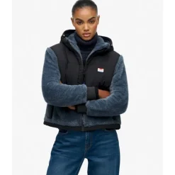 SuperdrySuper Soft Hybrid Full Zip - Polaire femme