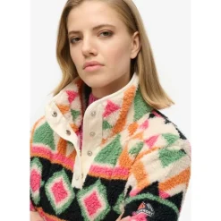 SuperdrySuper Soft Printed TEddy Fleece - Polaire femme