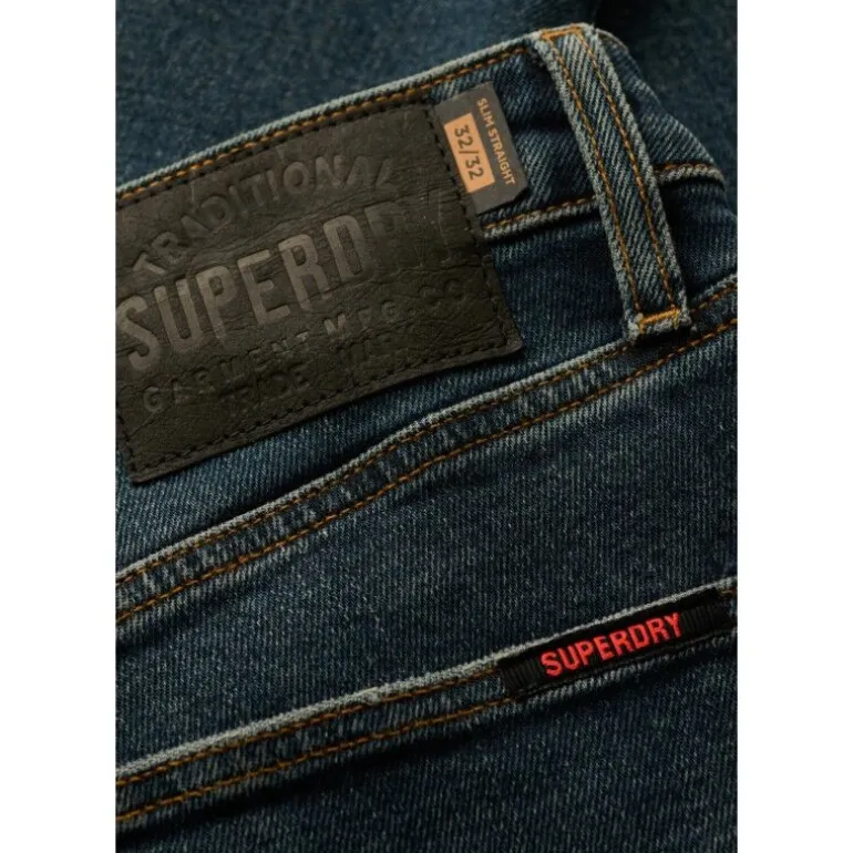 SuperdryVintage Slim Straight Jeans - Pantalon homme