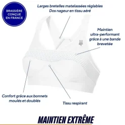 ThuasneTop Strap X-Back - Brassière de sport femme