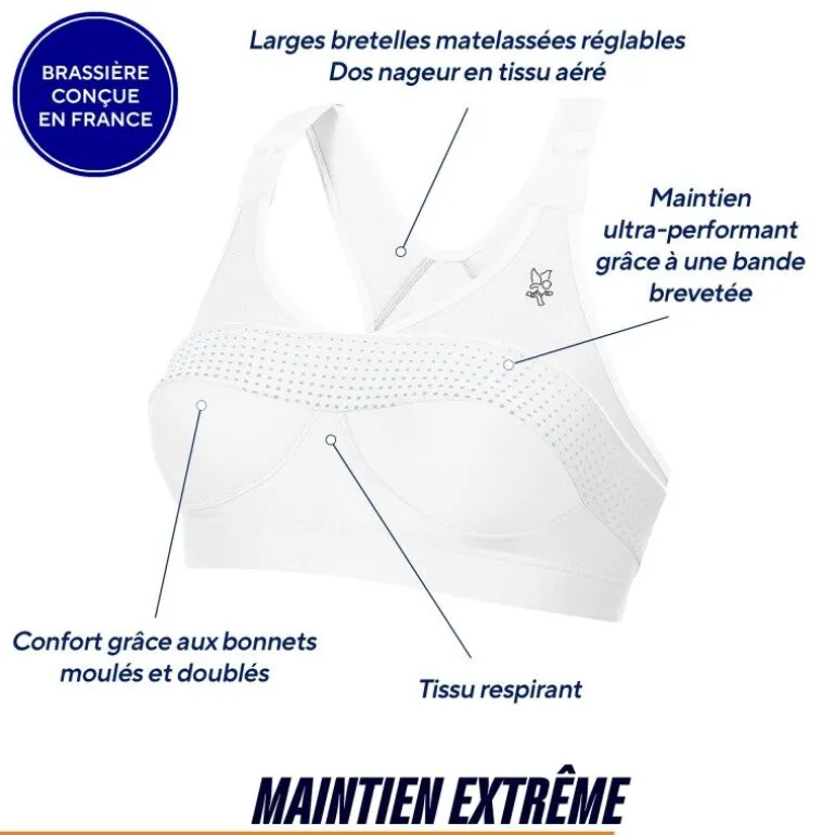 ThuasneTop Strap X-Back - Brassière de sport femme