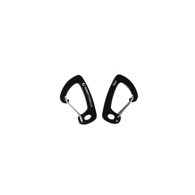 Ticket to the MoonAluminium carabiner 6kN x2 - Mousqueton