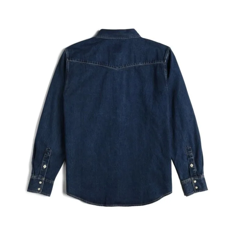 Topo DesignsMountain Shirt Long Sleeve Denim - Chemise homme