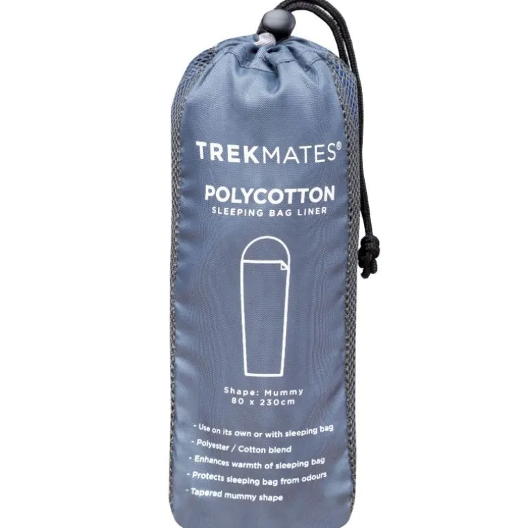 TrekmatesMummy Polycotton Sleeping Bag Liner - Drap de sac de couchage