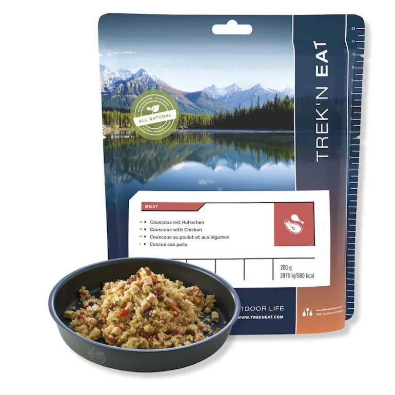 Trek'N EatCouscous au poulet et aux légumes - Plat de viande