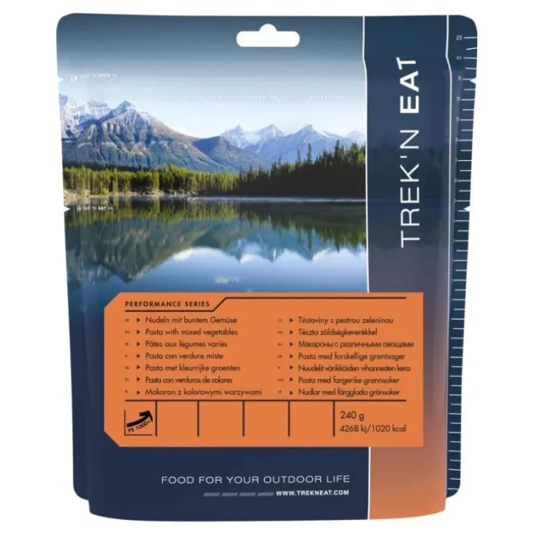 Trek'N EatPates aux légumes variés - Plat principal