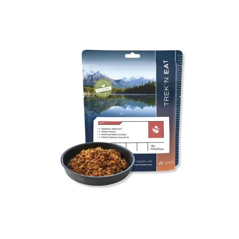 Trek'N EatRisotto des Balkans au bœuf - Plat de viande