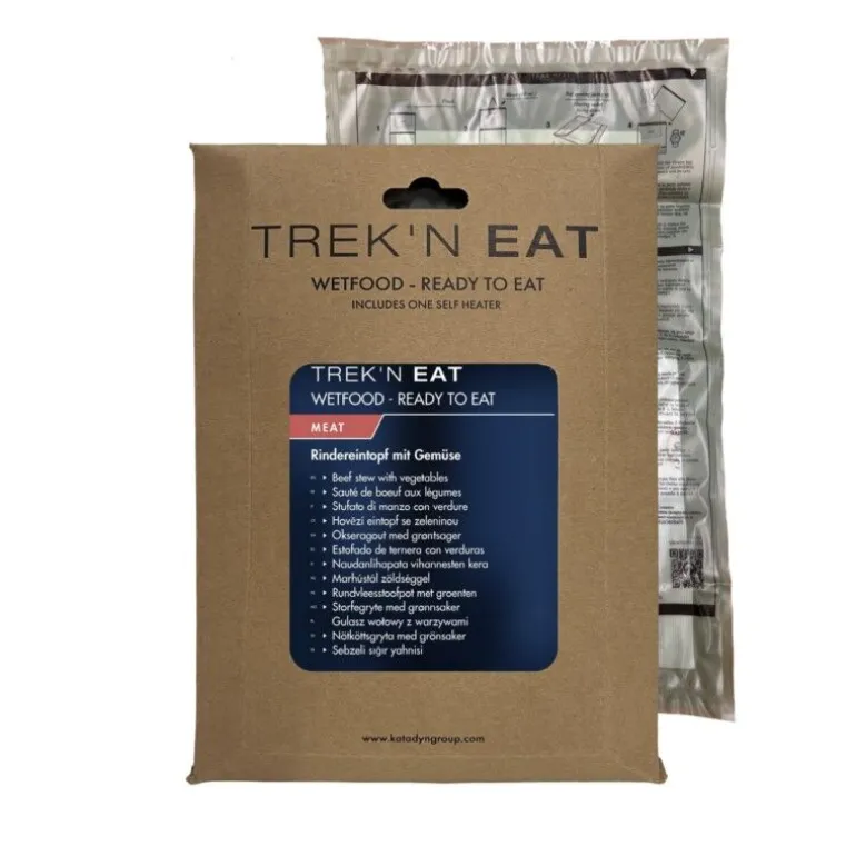Trek'N EatSauté de bœuf aux légumes + système autochauffant - Plat principal