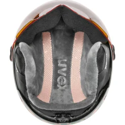 UvexRocket JR Visor - Casque ski avec visière enfant