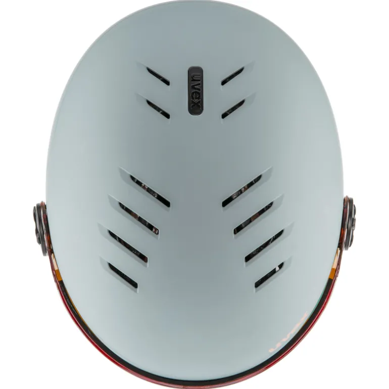 UvexRocket JR Visor - Casque ski avec visière enfant