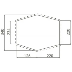 VaudeFPC Drive Van - Tapis de tente