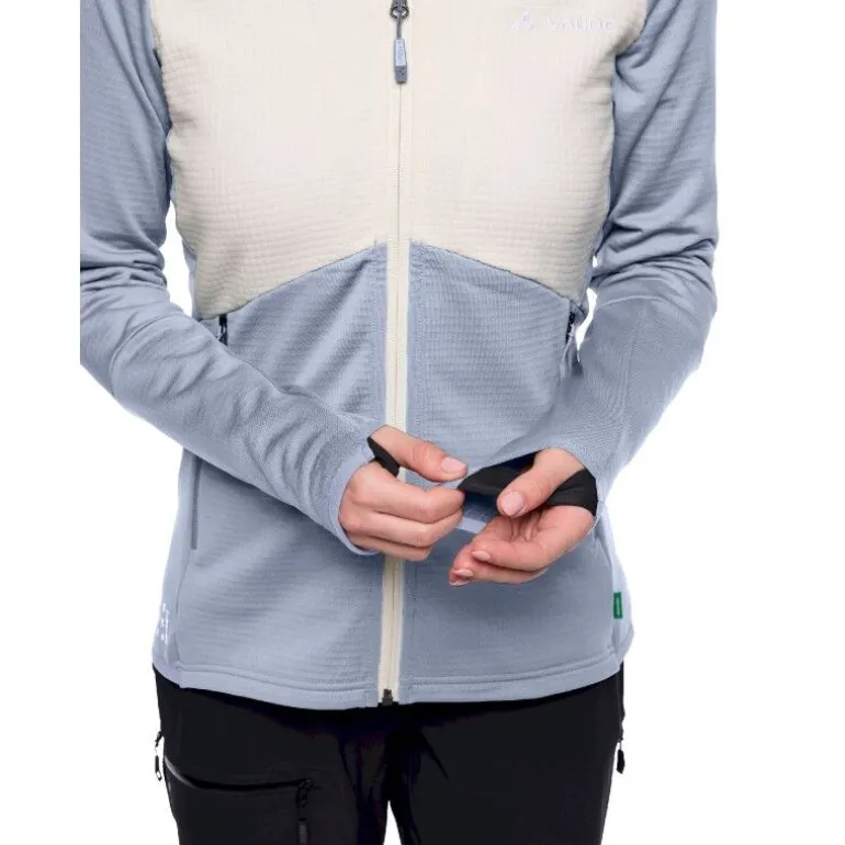 VaudeMonviso Hooded Grid Fleece Jacket - Polaire femme