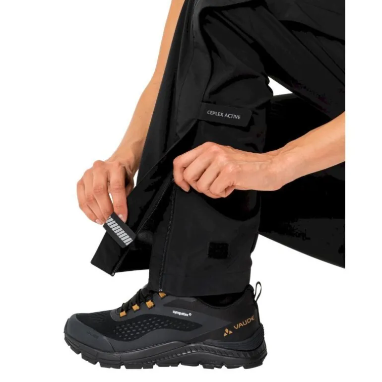 VaudeYaras Rain Zip Pants IV - Pantalon imperméable femme