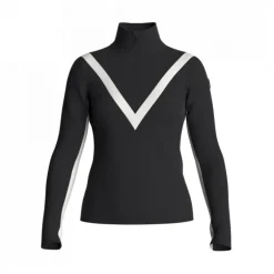 We NorwegiansVoss Chevron Zip Up - Pull en laine mérinos femme