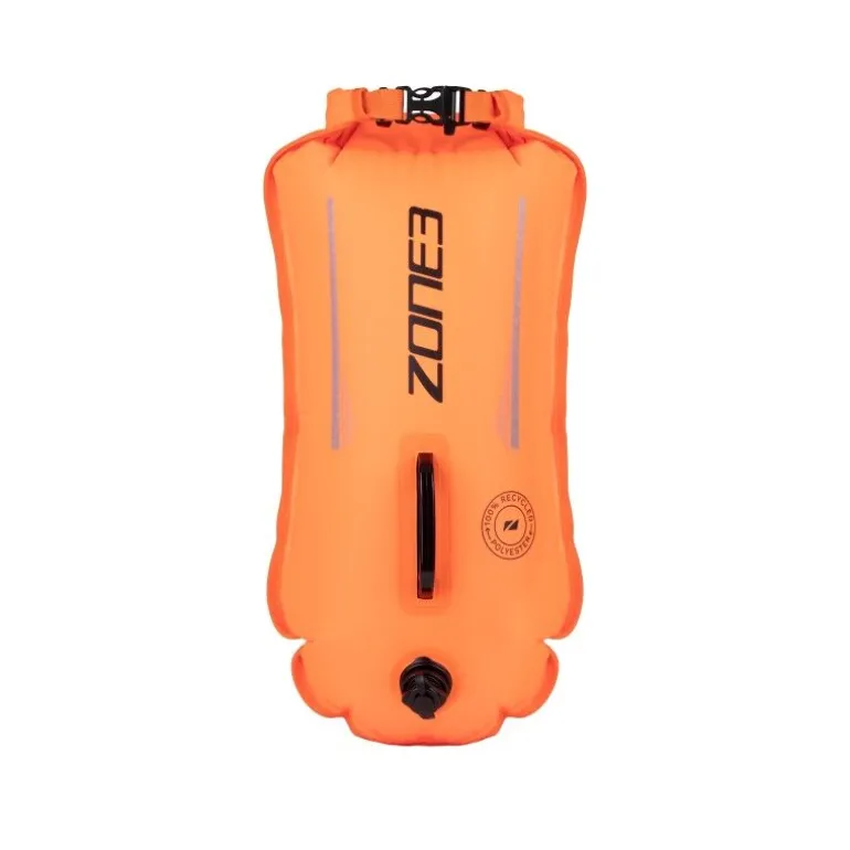 Zone3Bouée Sac Étanche Recyclée 28L - Bouée de nage en eau libre
